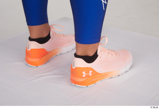  Zuzu Sweet foot orange sneakers shoes sports 0006.jpg